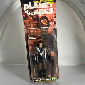 2000 Medicom Soldier Ape TV Variant Planet of the Apes Figure MOC NEW POTA